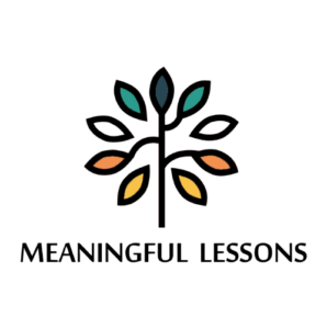 Flower of 9 petals logo for meaningful lessons spanish lessons